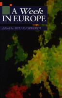 A Week in Europe / edited by Dylan Iorwerth.