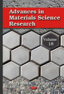 Advances in materials science research. Maryann C. Wythers, editor.