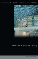 Advances in passive cooling / edited by Mat Santamouris.
