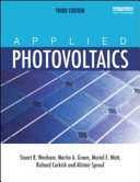 Applied photovoltaics / S.R. Wenham ... [et al.].