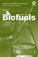 Biofuels JAI guest editors, Lou Honary, Charles Conconi.