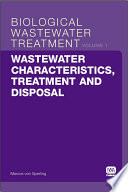 Biological wastewater treatment. Marcos von Sperling.