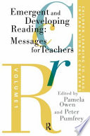 Children learning to read : international concerns / edited by Pamela Owen and Peter D. Pumfrey