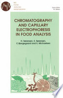 Chromatography and capillary electrophoresis in food analysis / Hilmer Sørensen ... [et al.].