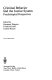 Criminal behavior and the justice system : psychological perspectives / edited by Hermann Wegener, Friedrich Lösel, Jochen Haisch.