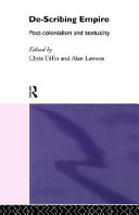 De-scribing empire : post-colonialism and textuality / edited by Chris Tiffin and Alan Lawson.