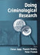 Doing criminological research / edited by Victor Jupp, Pamela Davies, Peter Francis.