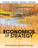 Economics of strategy / David Besanko...[et al.].