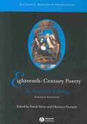 Eighteenth-century poetry : an annotated anthology / edited by David Fairer and Christine Gerrard.