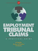 Employment tribunal claims / Tony Brown ... [et al].