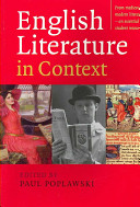 English literature in context / Paul Poplawski, general editor.