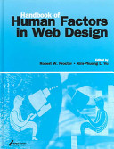 Handbook of human factors in Web design / edited by Robert Proctor.