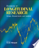 Handbook of longitudinal research design, measurement, and analysis / editor, Scott W. Menard.