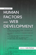 Human factors and Web development.