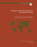 Hungary : economic policies for sustainable growth / Carlo Cottarelli ... [et al.].