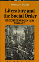 Literature and the social order : in eighteenth-century England / [edited by] Stephen Copley.
