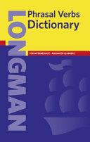 Longman phrasal verbs dictionary.