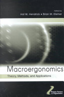 Macroergonomics : theory, methods, and applications / edited by Hal W. Hendrick, Brian M. Kleiner.