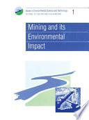 Mining and its environmental impact editors, R.E. Hester and R.M. Harrison.