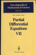 Partial differential equations VII : spectral theory of differential equations / M.A. Shubin (ed.).