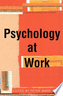 Psychology at work / edited by Peter Warr.