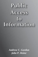 Public access to information.