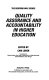 Quality assurance and accountability in higher education / edited by Cari Loder ; contributors: Richard Lewis ... [et al.].
