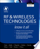RF & wireless technologies / Bruce A. Fette ... [et al.].
