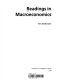 Readings in macroeconomics / [edited by] Tim Jenkinson.