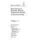 Recent advances in hazardous materials transportation research : an international exchange : papers presented at the conference conducted by the Transportation Research Board, Lake Buena Vista, Florida, November 10-13, 1985.