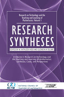 Research on technology and the teaching and learning of mathematics. edited by M. Kathleen Heid and Glendon W. Blume.
