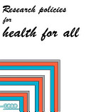 Research policies for health for all.