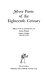 Silver poets of the eighteenth century / edited, with an introduction, by Arthur Pollard.