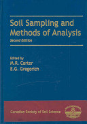 Soil sampling and methods of analysis / edited by M. R. Carter, E. G. Gregorich.