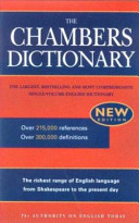 The Chambers dictionary.