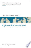 The New Oxford book of eighteenth-century verse / chosen and edited by Roger Lonsdale.