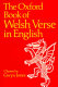 The Oxford book of Welsh verse in English / chosen by Gwyn Jones.