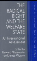 The Radical right and the welfare state : an international assessment / edited by Howard Glennerster and James Midgley.