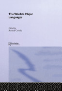 The World's major languages / edited by Bernard Comrie.