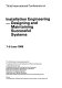 Third International Conference on Installation Engineering - Designing and Maintaining Successful Systems : 7-8 June 1988 : venue, the Institution of Electrical Engineers, Savoy Place, London / ... organised by the Power Division of the Institution of Electrical Engineers in association with the Chartered Institute of Building Services Engineers ... [et al.].