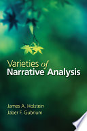 Varieties of narrative analysis / James A. Holstein, Jaber F. Gubrium, editors.