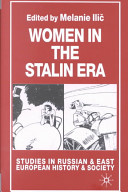 Women in the Stalin era / edited by Melanie Ilic.