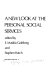 A New look at the personal social services / edited by E. Matilda (i.e. Mathilde) Goldberg and Stephen Hatch.