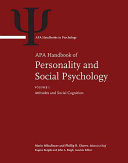 APA handbook of personality and social psychology / Mario Mikulincer and Phillip R. Shaver, Editors-in-Chief.