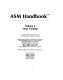 ASM handbook prepared under the direction of the ASM International Handbook Committee.