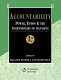 Accountability : power, ethos and the technologies of managing / (edited by) Rolland Munro, Jan Mouritsen.