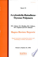 Acrylonitrile-Butadiene-Styrene polymers / M.E. Adams ... [et al.].
