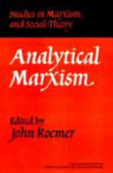 Analytical Marxism / edited by John Roemer.