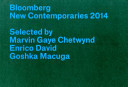 Bloomberg new contemporaries 2014 / selected by Marvin Gaye Chetwynd, Enrico David, Goshka Macuga.