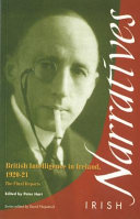 British intelligence in Ireland, 1920-21 : the final reports / edited by Peter Hart.